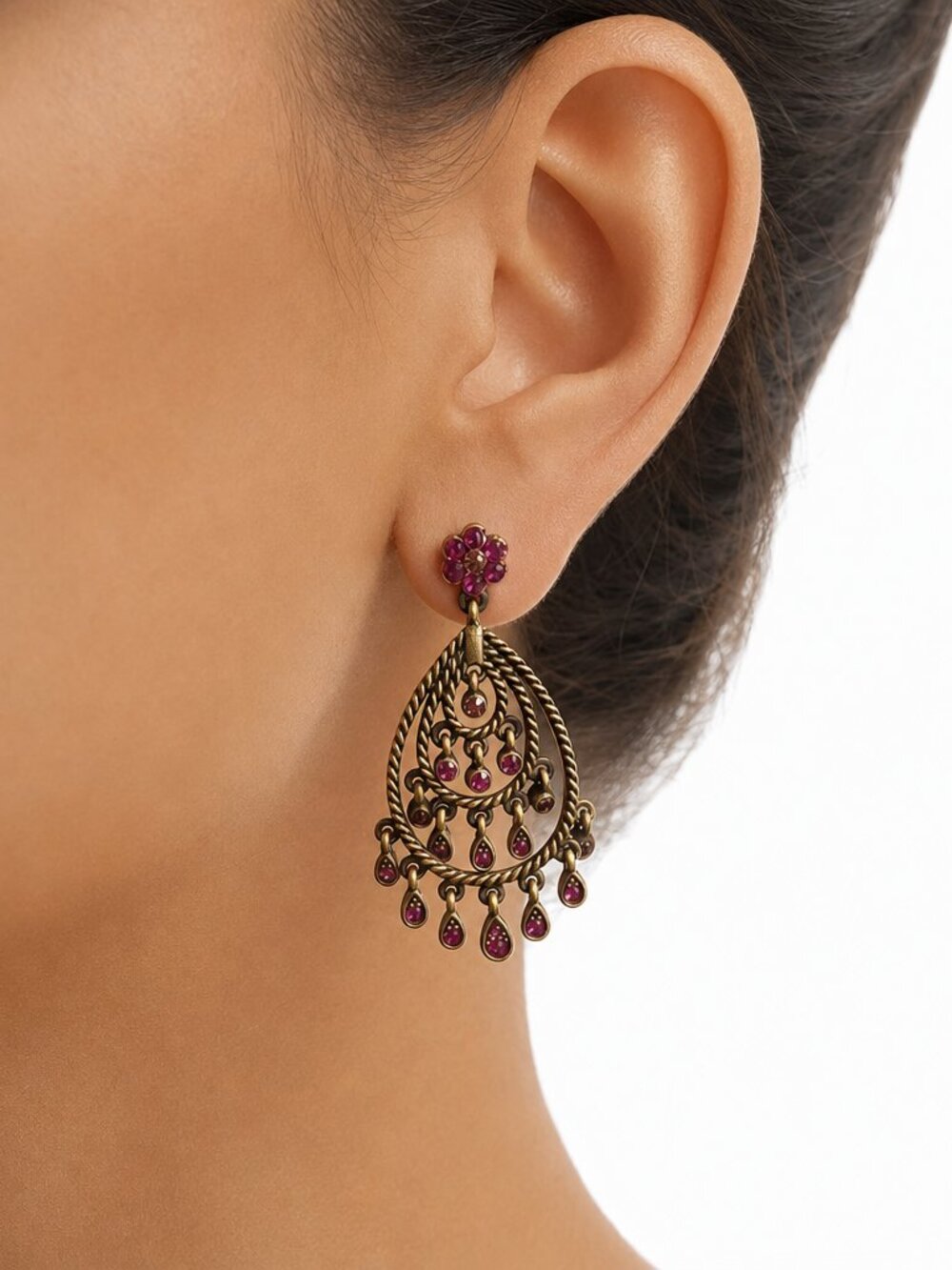 Chandelier Pierced Earrings